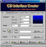 CD Interface Creator screenshot